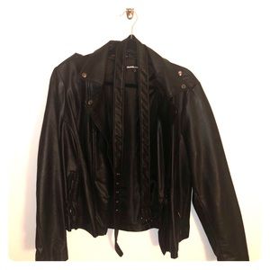 Charlotte Russe Plus Leather Jacket
